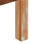 ZNTS Coffee Table 55x55x35 cm Solid Wood Reclaimed 350322