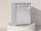 91L Freestanding Under-Counter Fridge with Lock - Grey T3398P344772