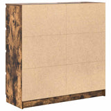 Sideboard Smoked Oak 100x35x99 cm Engineered Wood 3328493