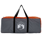 Inner Tent with Roof Grey and Orange 520 x 520 x 190 cm Taffeta 42001186