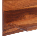 Wall Shelves 2 pcs 112x20x26 cm Solid Wood Acacia 356248
