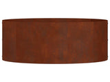 Planter Ring 5 pcs Brown 40 x 40 x 20 cm Weathering Steel 873619