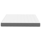 Bed Mattress with Mattress Light Grey 180 x 200 cm Fabric 42008301