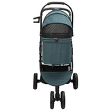 Folding Pet Stroller Green 78 x 54 x 101 cm Polyester 42012438