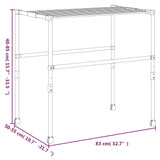 Laundry Dryer 83x cm Aluminium 154601