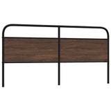 Replace Headboard Brown Oak 190 cm Steel and Engineered Wood 4100344