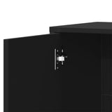 Sideboards 2 pcs Black 60x31x70 cm Engineered Wood 3276561