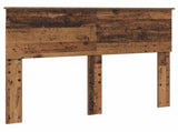 Bed Frame with Headboard Old Wood 120 x 190 cm Engineered Wood 3410929