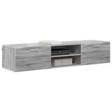 Wooden Cabinet Grey Sonoma 150 x 39 x 30 cm Engineered Wood 880237