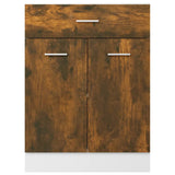 Drawer Bottom Cabinet Lyon Smoked Oak 60x46x81.5 cm Engineered Wood 815576