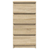 Sideboard Sonoma Oak 37.5x35x76 cm Engineered Wood 861753