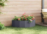 Planter Anthracite 90 x 45 x 35 cm Steel 883691