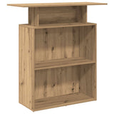 Reception Desk Artisan Oak 100x40x104 cm Engineered Wood 859059