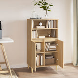 Highboard Sonoma Oak 60x36x110 cm Engineered Wood 821223