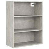 Hanging Wall Cabinet Concrete Grey 69.5x32.5x90 cm 812316