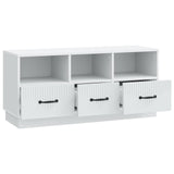TV Cabinet with Drawer White 102 x 34.5 x 47 cm Engineered Wood 895365