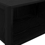 End Table Black Oak 100 x 36 x 75 cm Engineered Wood 886690