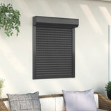 ZNTS Roller Shutter Aluminium 80x100 cm Anthracite 144977