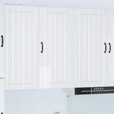 Wall Cabinet LUCCA High Gloss White 50 x 31 x 100 cm 885129