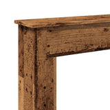 Fireplace Surround Old Wood 75x20x87.5 cm Engineered Wood 854587