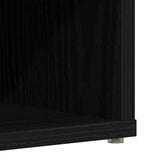 Shoe Cabinet 2 pcs Black Oak 52 x 30 x 50.5 cm Engineered Wood 862790
