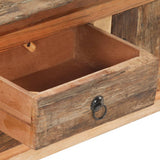 TV Cabinet 120x30x40 cm Solid Acacia Wood and Reclaimed Wood 320380