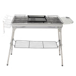 ZNTS Portable Stainless Steel Grill 89541392