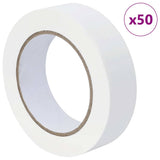 Painter Masking Tapes 50 pcs White 30mm x 50m Paper 42019662