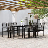 Dining Set Black 3099202