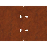 Lawn Edging 30 pcs 20 x 103 cm Weathering Steel Rusty 858330