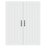 Wall Cabinet LUCCA White 80 x 31 x 100 cm Engineered Wood 885145