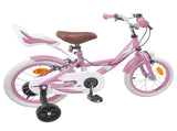 Kids Bike 12 Inches for 2-4 Years Old Light Pink 42009447