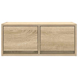 TV Cabinets 2 pcs Sonoma Oak 60x31x25.5 cm Engineered Wood 861495