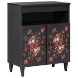 Storage Cabinets Multicolour 60 x 33.5 x 75 cm Solid Mango Wood 4018725