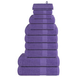 12 Piece Towel Set "FROGN" Purple 360 gsm 137104