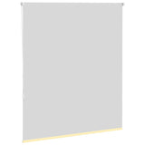 ZNTS Roller Blind Blackout Yellow 125x150 cm Fabric Width 121.6 cm Polyester 4012043