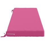 2-Piece Bench Cushions SOEST 2 pcs 100% Polyester Pink 950347