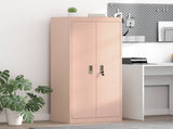 Storage Cabinet Pink 60 x 40 x 140 cm Steel 891737