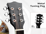 KMA101 41In Basswood Panel Matte Edging Folk Guitar with 10W Amplifier Bag 46780606