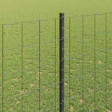 Fence and Post Grey 1.6 x 10 m Steel 3336085