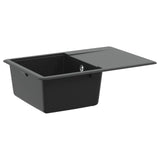 Sink Black 670 x 460 mm Granite 42028408
