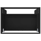 Bathroom under Sink Cabinet Black 56 x 37.5 x 81 cm 890035
