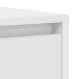 Sideboard White 29.5x34x76 cm Engineered Wood 861634