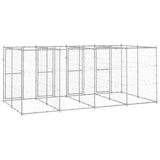 Outdoor Dog Kennel Galvanised Steel 9,68 m 3082284
