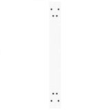Dining Table Legs V-Shape 2 pcs White 70x cm Steel 4012569