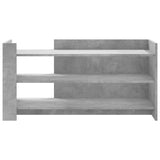 Coffee Table Concrete Grey 100x50x50 cm Engineered Wood 848349