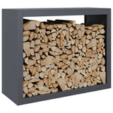 Firewood Rack Anthracite 100x40x80 cm Steel 850977