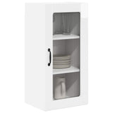 Wall Glass Cabinet LUCCA High Gloss White 40 x 31 x 80 cm 884993