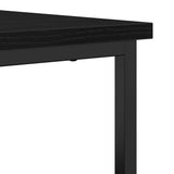 Sideboard Black Oak 70 x 30 x 80 cm Engineered Wood 862972