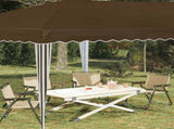 Pop-up Party Tent 575 x 290 x 245 cm Taupe 42019784